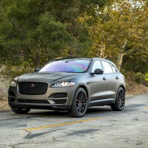 Jaguar F-Pace by VIBE Motorsports on Vorsteiner Wheels (V-FF 107) 2017 года